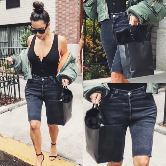 levi long shorts